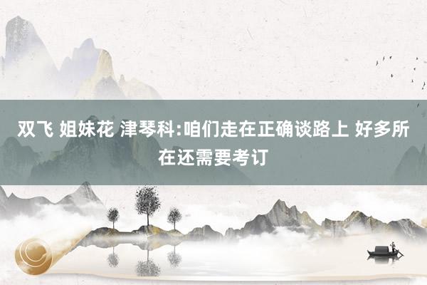 双飞 姐妹花 津琴科:咱们走在正确谈路上 好多所在还需要考订